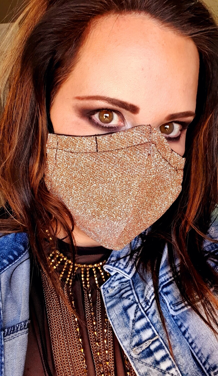 Dark Gold Mask Dark Gold Mask