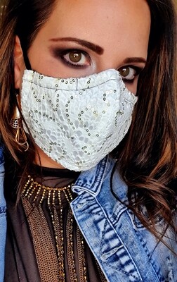 White Lace Mask White Lace Mask