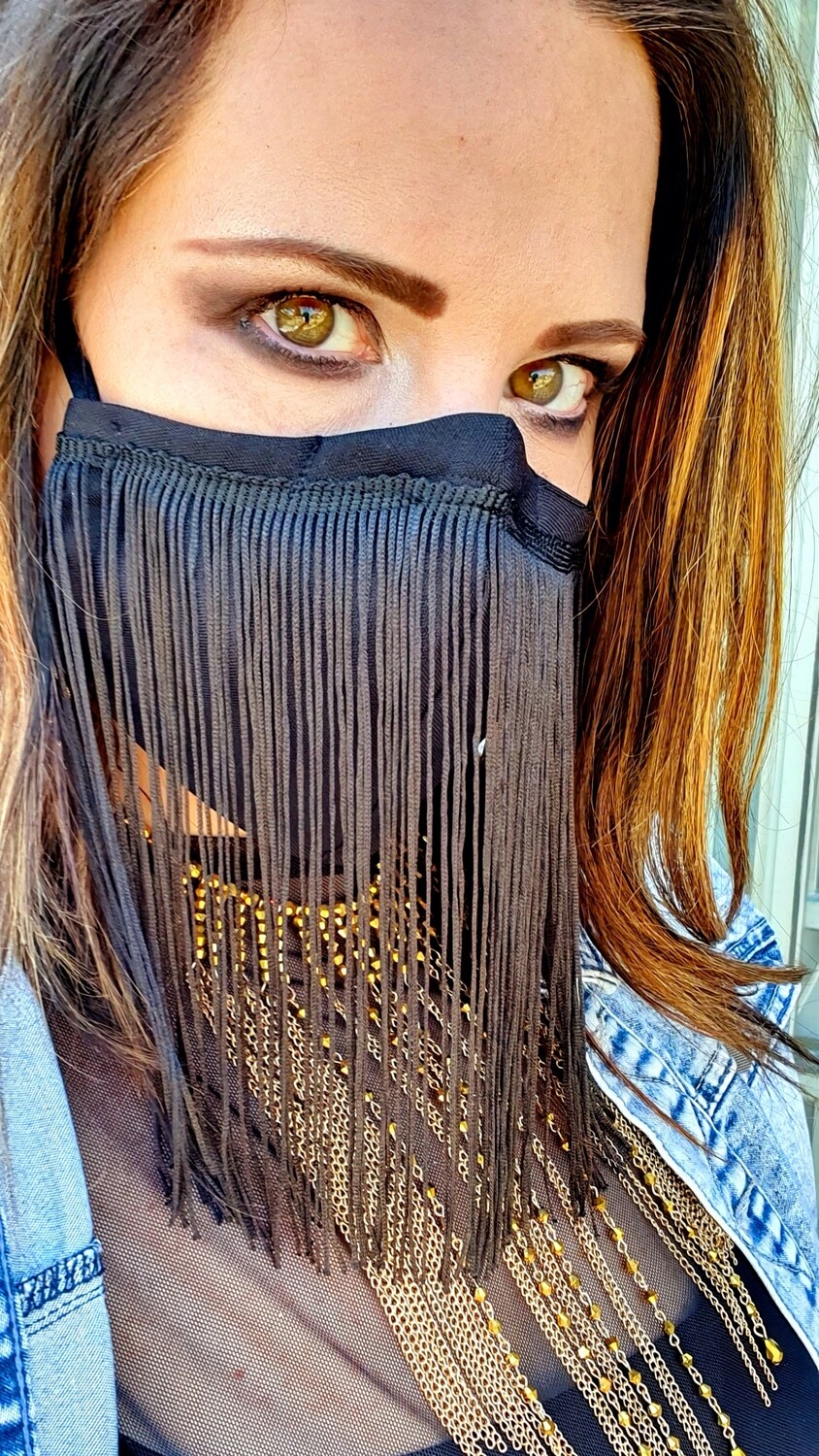 Novelty Fringe Mask Novelty Fringe Mask