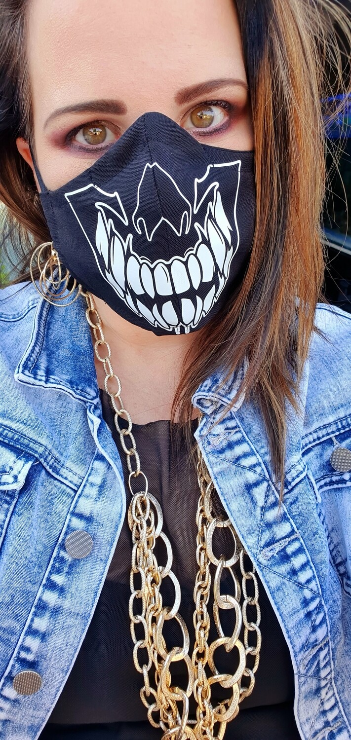 Sharp Teeth Skull Mask Sharp Teeth Skull Mask