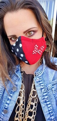 Minnie Polka Mask Minnie Polka Mask