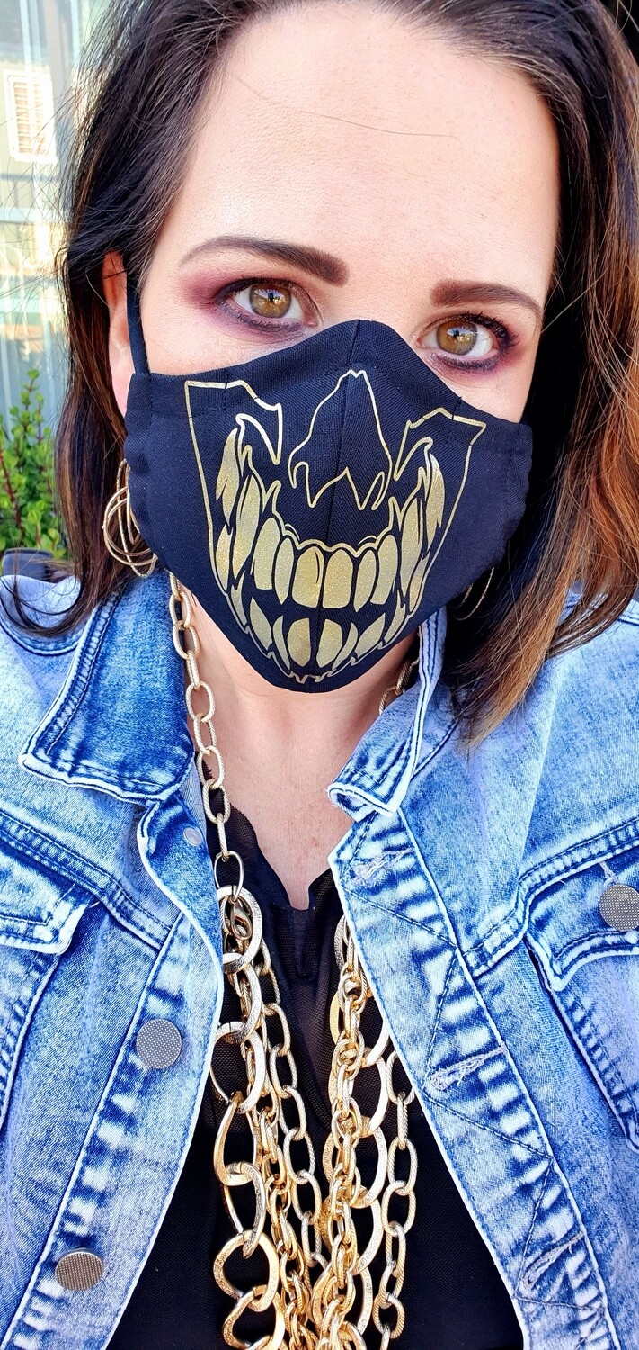 Sharp Teeth Skull Mask Sharp Teeth Skull Mask