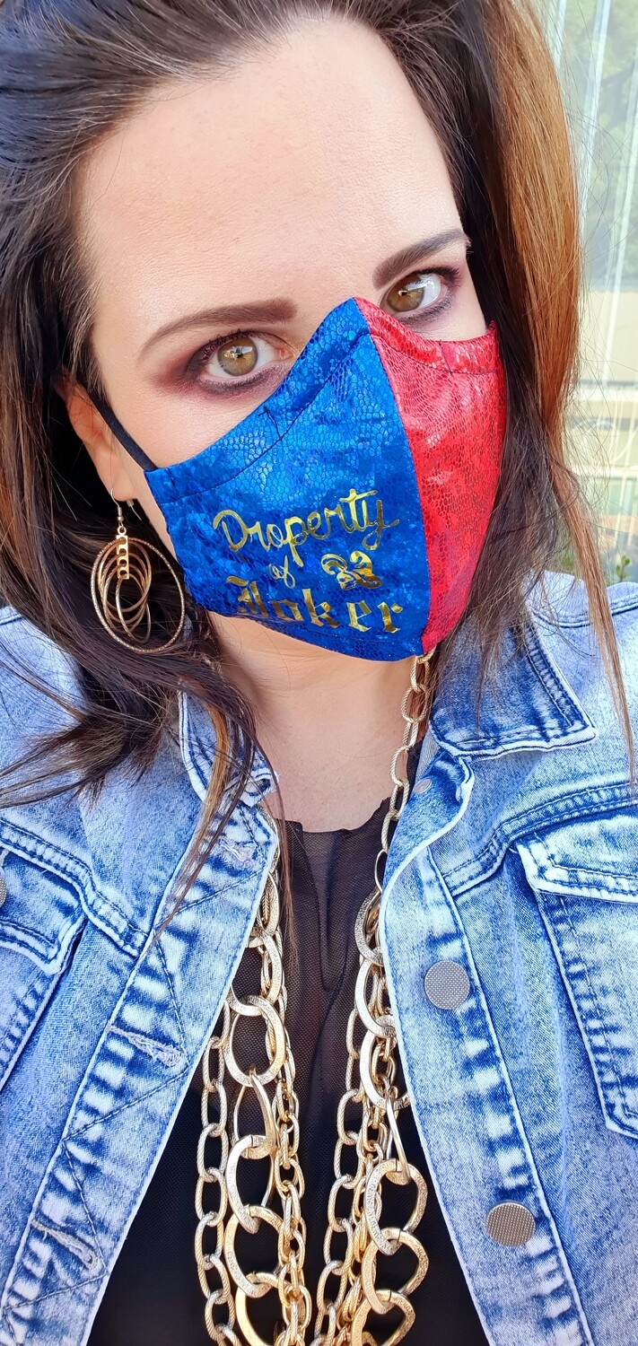 Property of Joker Glitter Mask Property of Joker Glitter Mask
