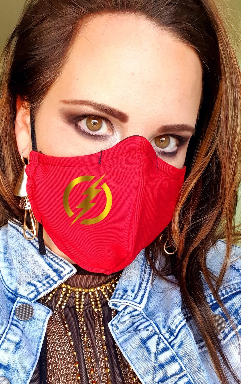 Red Flash Mask Red Flash Mask