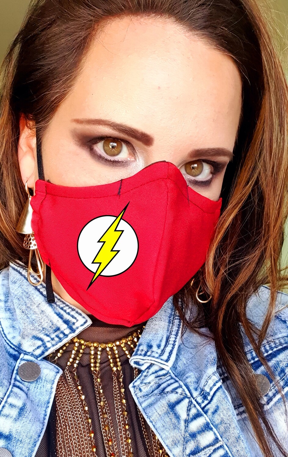Comic Flash Mask Comic Flash Mask