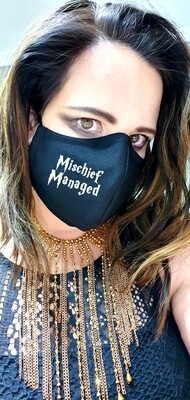 Mischief Managed Black Mask Mischief Managed Black Mask