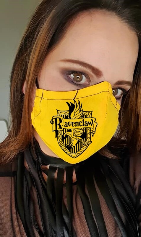 Ravenclaw Yellow Mask