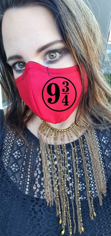 Platform 9 and 3/4 Red Mask