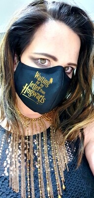 Hogwarts letter Gold Mask Hogwarts letter Gold Mask