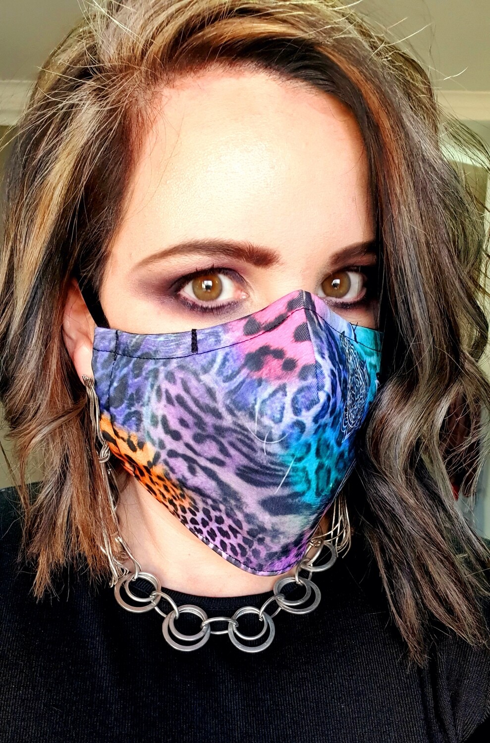 Neon Boho Mask
