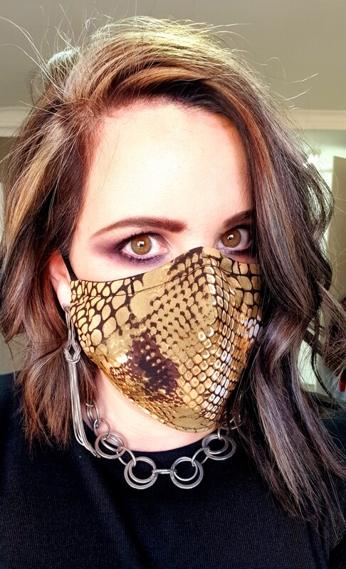 3D Snake Skin Mask