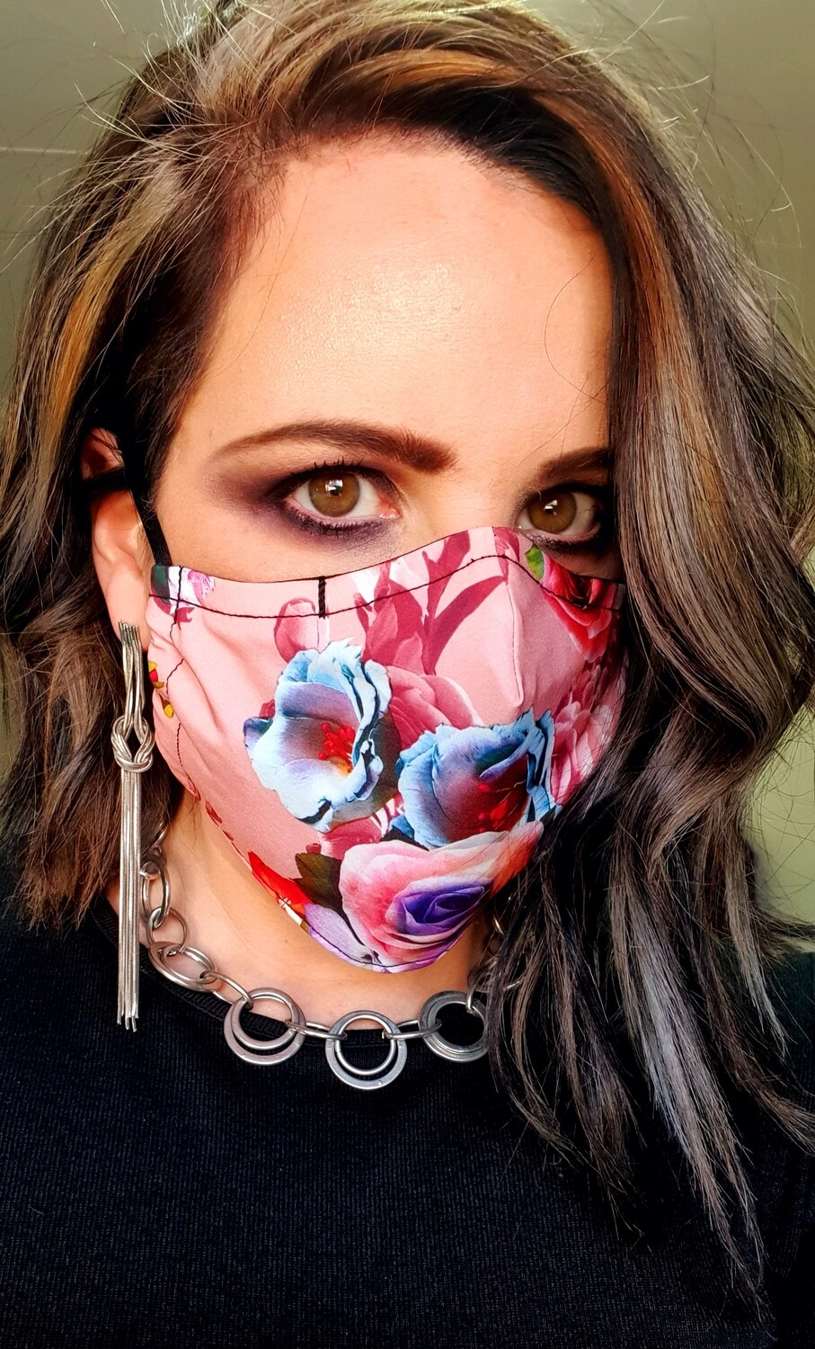 Neon Flower Mask Neon Flower Mask