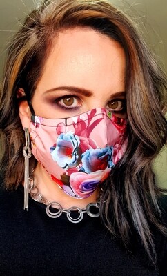 Neon Flower Mask Neon Flower Mask
