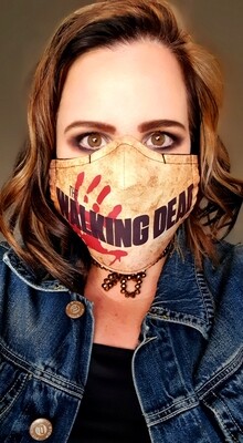 Walking Dead Sublimation Mask Walking Dead Sublimation Mask
