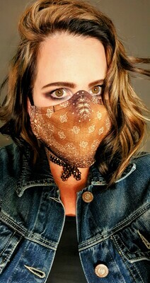 Distressed Nude Sublimation Mask