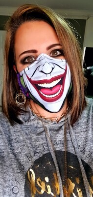 Purple Joker Smile Mask Purple Joker Smile Mask