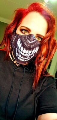 Black Scary Teeth Mask Black Scary Teeth Mask