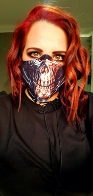 Half Skull Mask Half Skull Mask