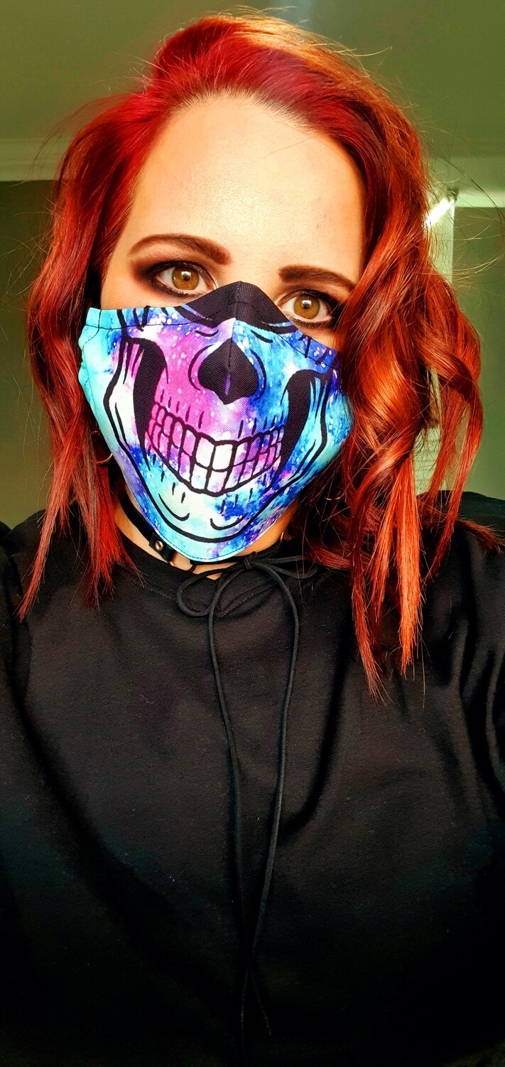 Galaxy Skull Skull Mask