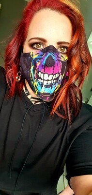 Paint Drip Skull Mask Paint Drip Skull Mask