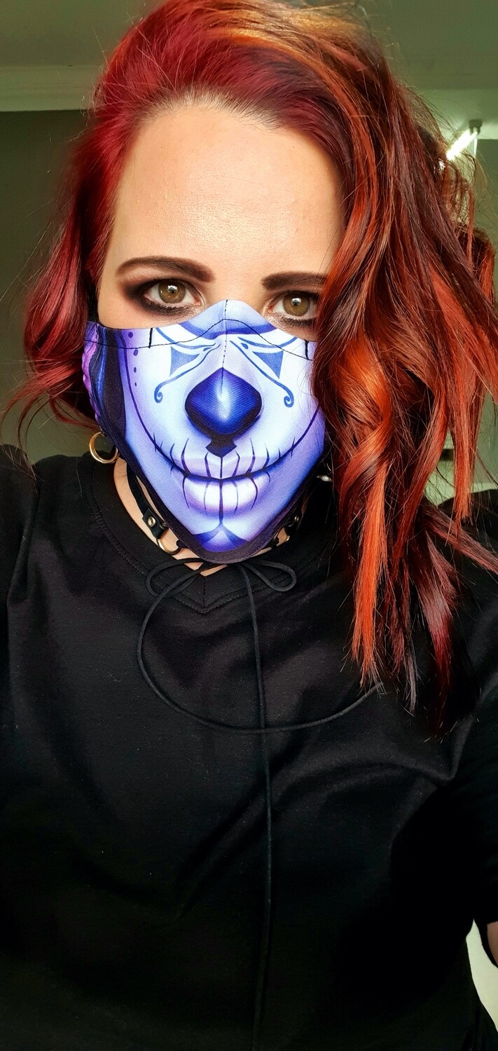 Purple Skull Mask Purple Skull Mask