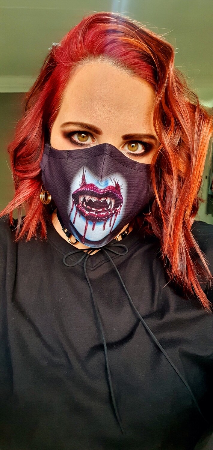 Vampire Sublimation Mask