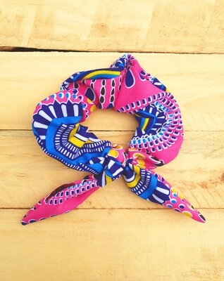 Traditional Pink Scrunchie