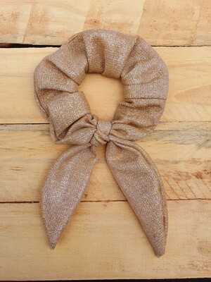 Light Gold Scrunchy