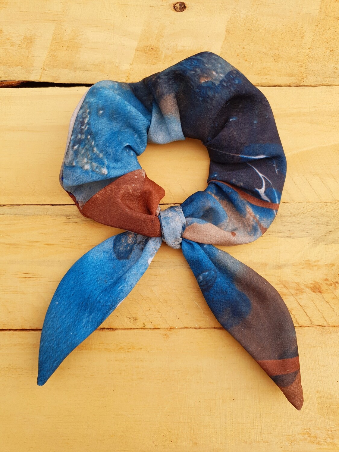 Paint Canvas Scrunchy