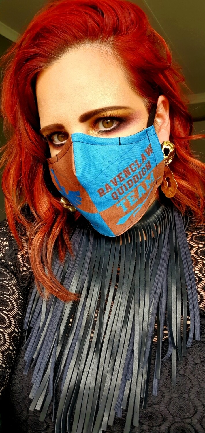 Ravenclaw Quiddich Sublimation Mask Ravenclaw Quiddich Sublimation Mask