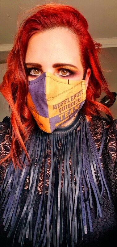 Hufflepuff Quiddich Mask