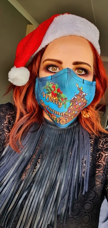 Christmas 2020 Poop Sublimation Mask