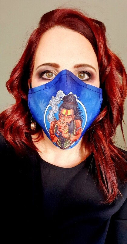 Blue Native Sublimation Mask