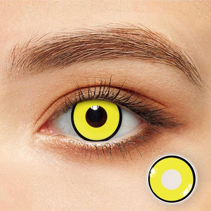 Yellow Manson Contact Lens