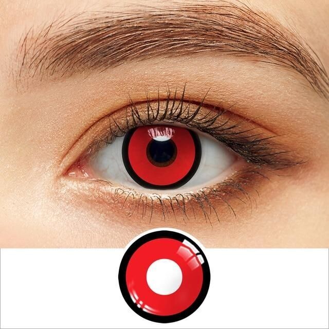 Red Manson Contact Lens