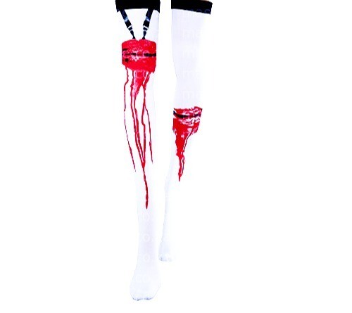 Zombie Leg Slash Stocking