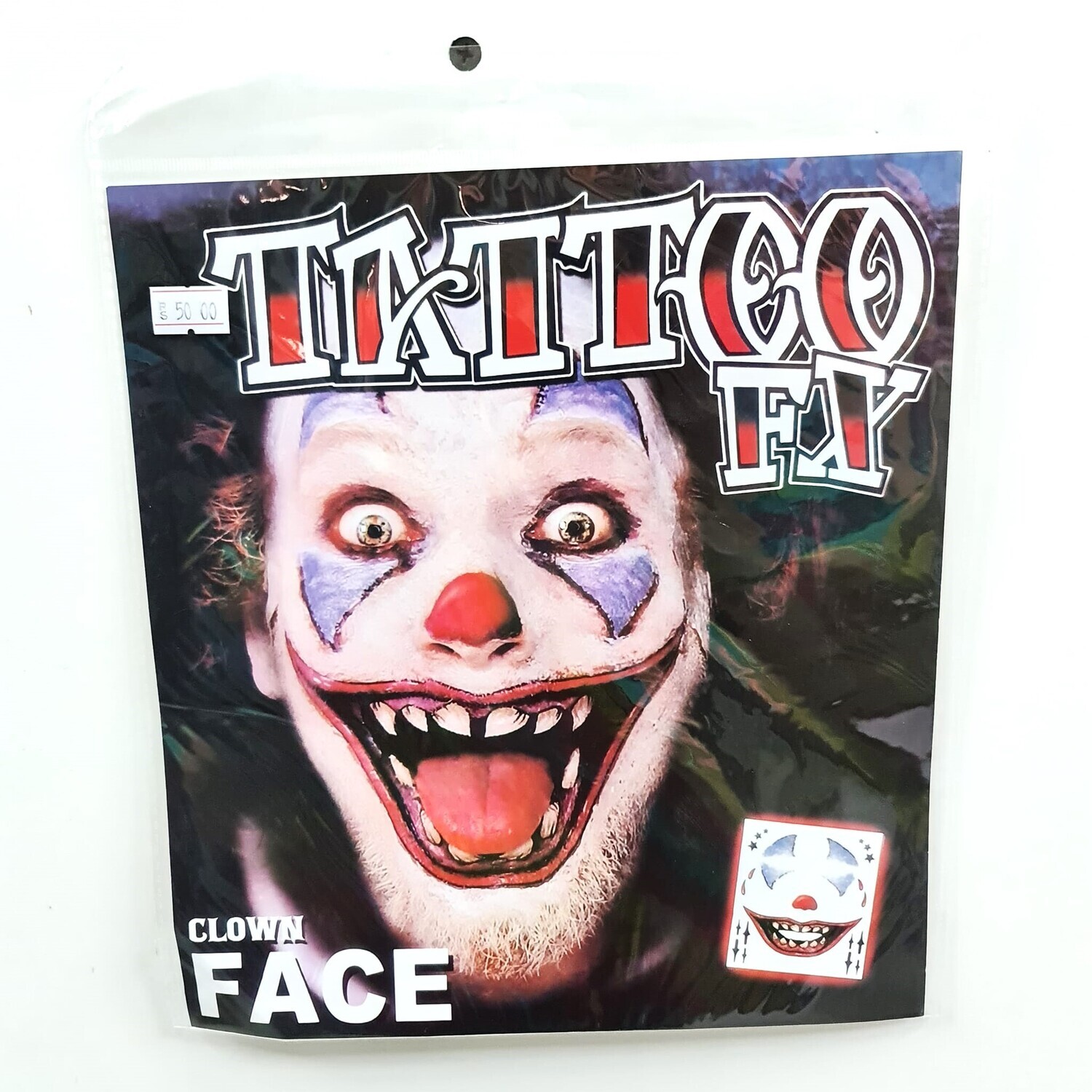 Joker Face Tattoo set