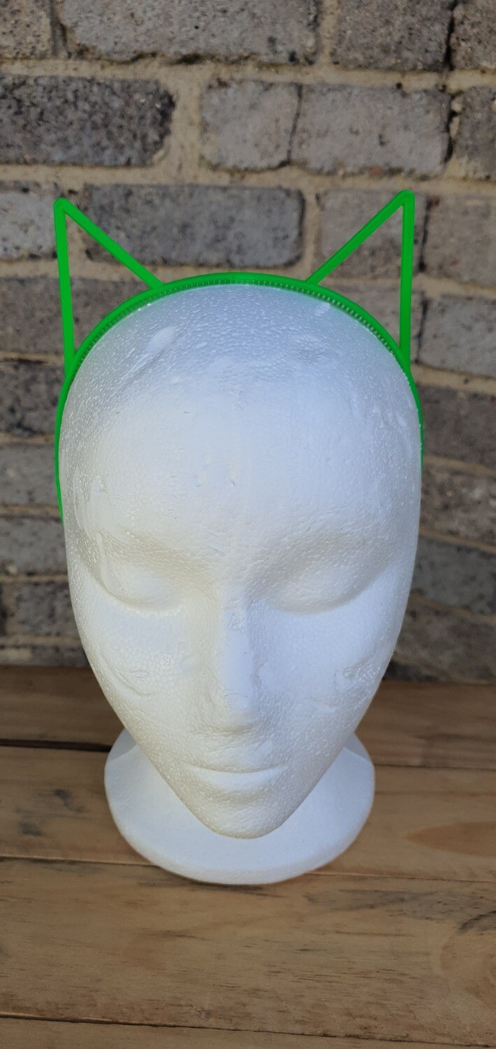 Neon Green Cat Ears
