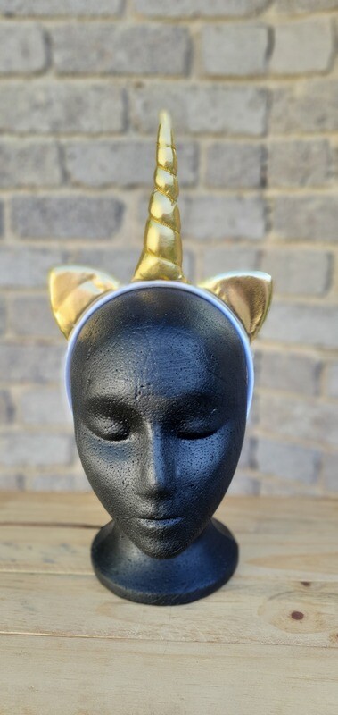 Gold Unicorn Horn and Ears