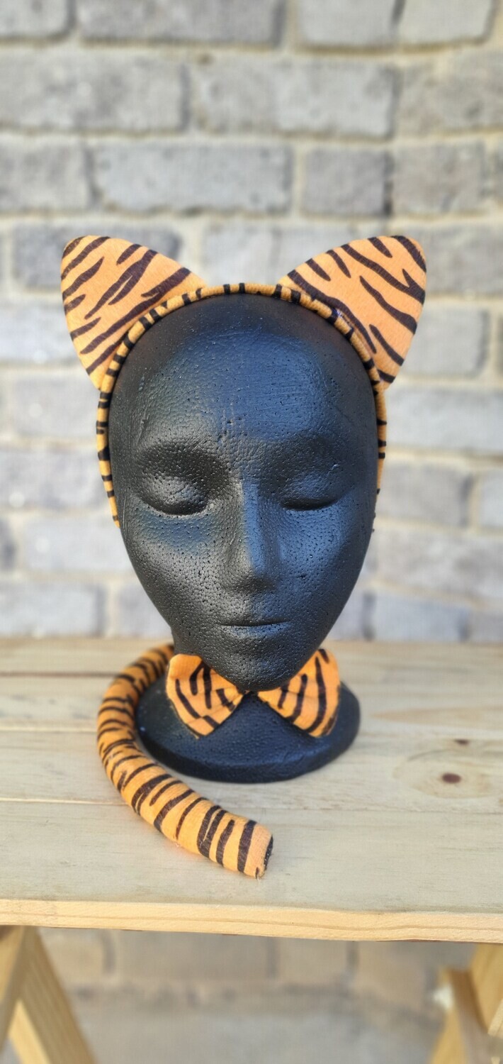 Tiger Print Cat Ears