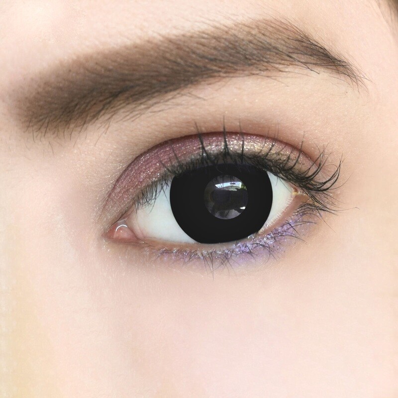 Black Halloween Contact Lens