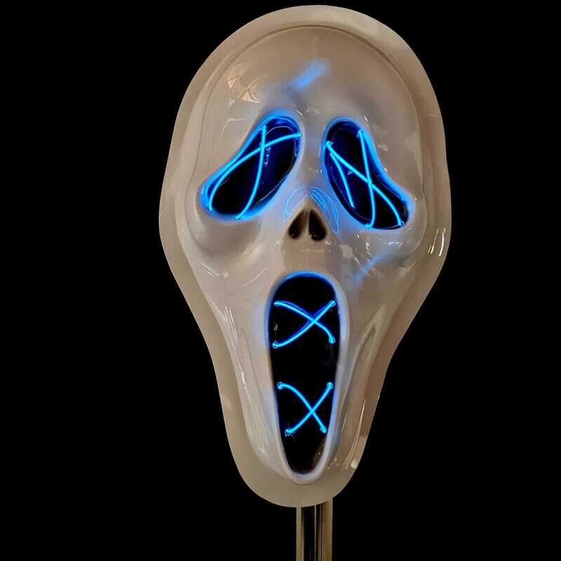 Ghost Face Light up Scream Mask
