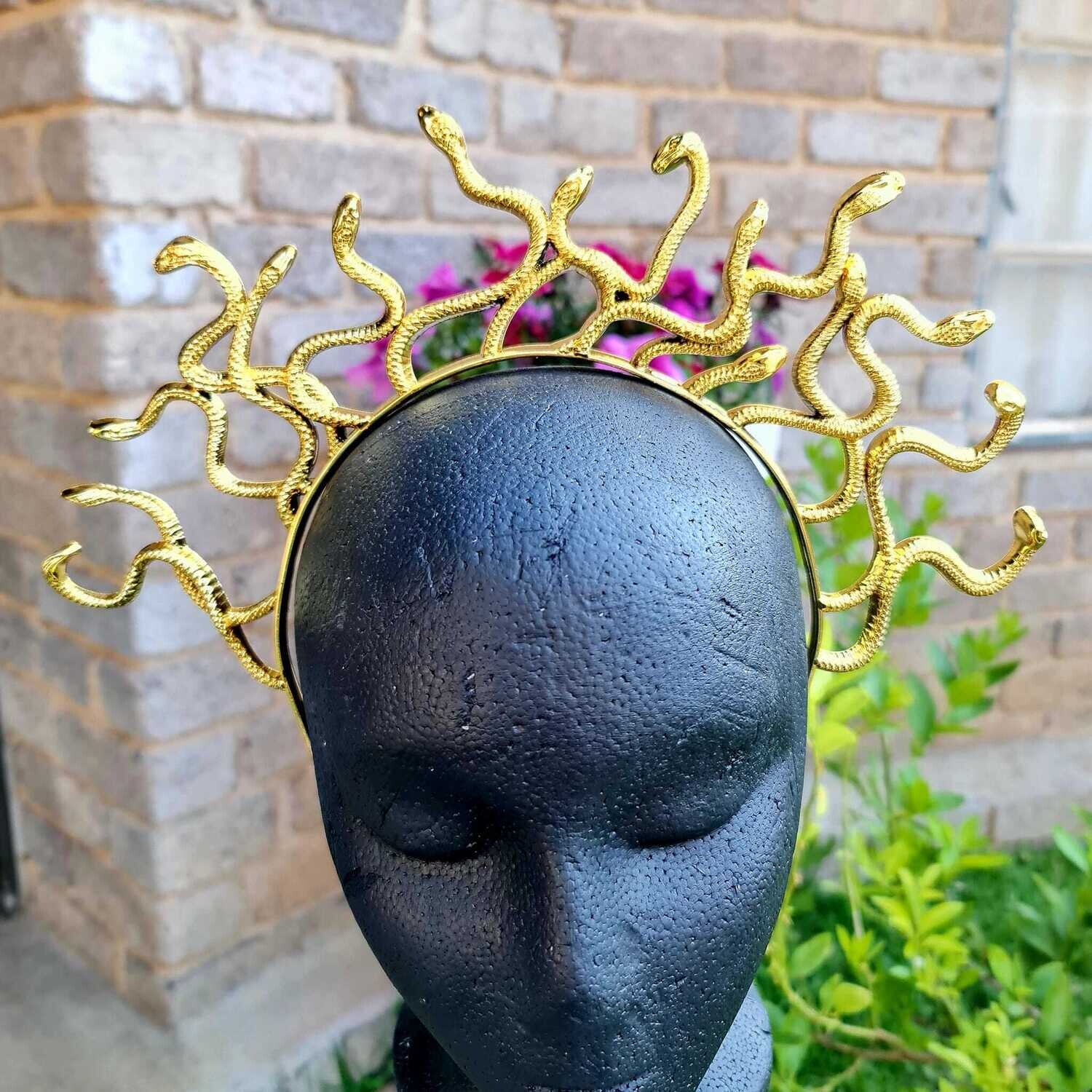 Plastic Medusa Headpiece