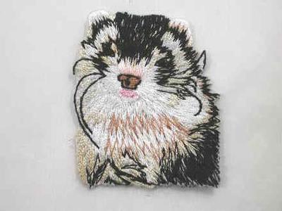 1 Ferret Treasures Logo Iron On Patch