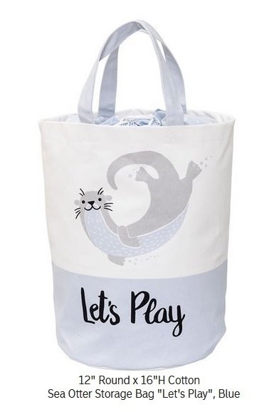 CLOSEOUT! Otter Toy Bin - Tote