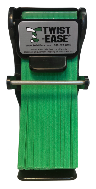4&quot; Twist Ties &amp; Dispenser (Mini Pak - 400 Count)