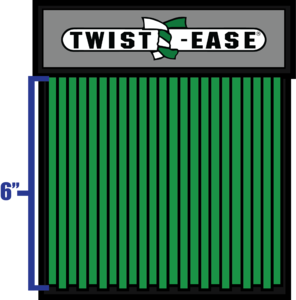 6 Inch Single Wire Twist Ties