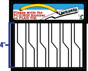 4 Inch Banner Ties™
