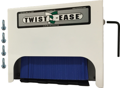 Twist-Ease 4" Dispenser - Lock Box Assembly with Ties