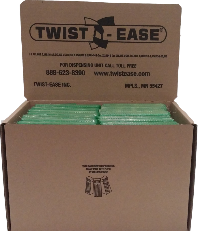 6" Dual Wire Twist Ties (16 Pak - 9,600 Count)